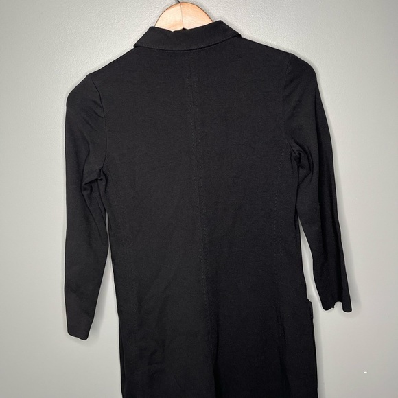 Theory Erimenthia Fixture Shirtdress - Black - Picture 8 of 11